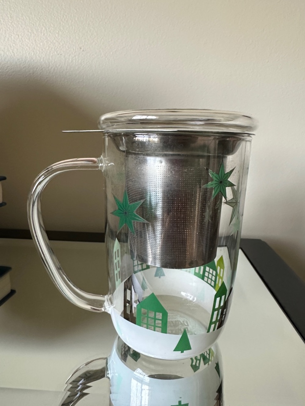 David’s glass Infuser mug